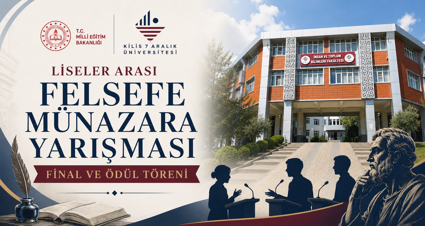 Liseler Arası Felsefe Münazara Yarışması Finali Üniversitemizde Gerçekleştirildi